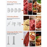 KitchenAid Vleesmolen Opzetstuk RVS | 33% Korting