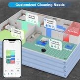 Robotstofzuiger Tikom L9000 Plus met dweilfunctie, LiDAR, 4000 Pa, 60 dagen zelflediging - 60% Korting!