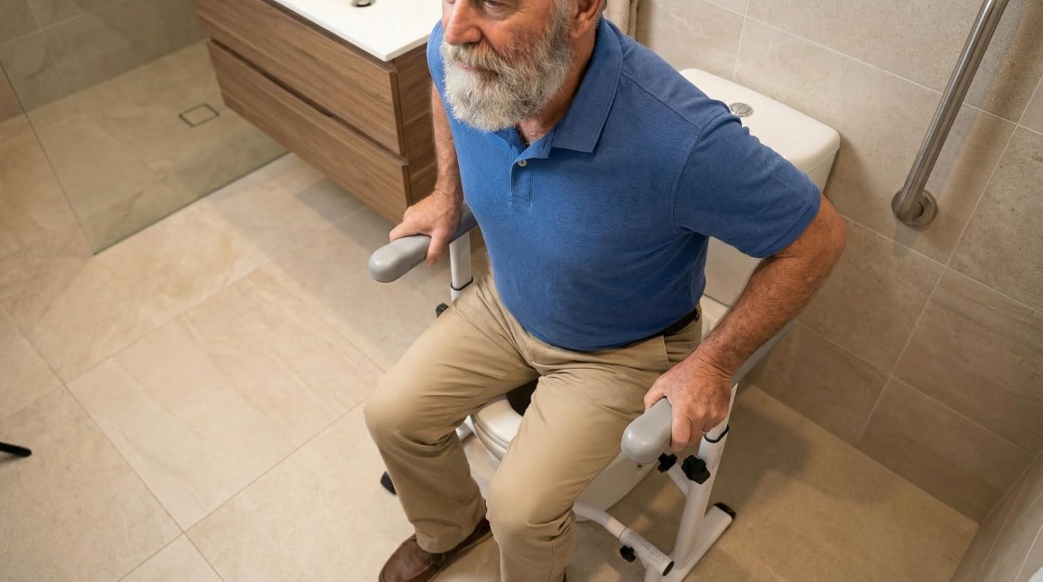Verstelbare Toiletbeugel voor Ouderen & Gehandicapten - 35% Korting