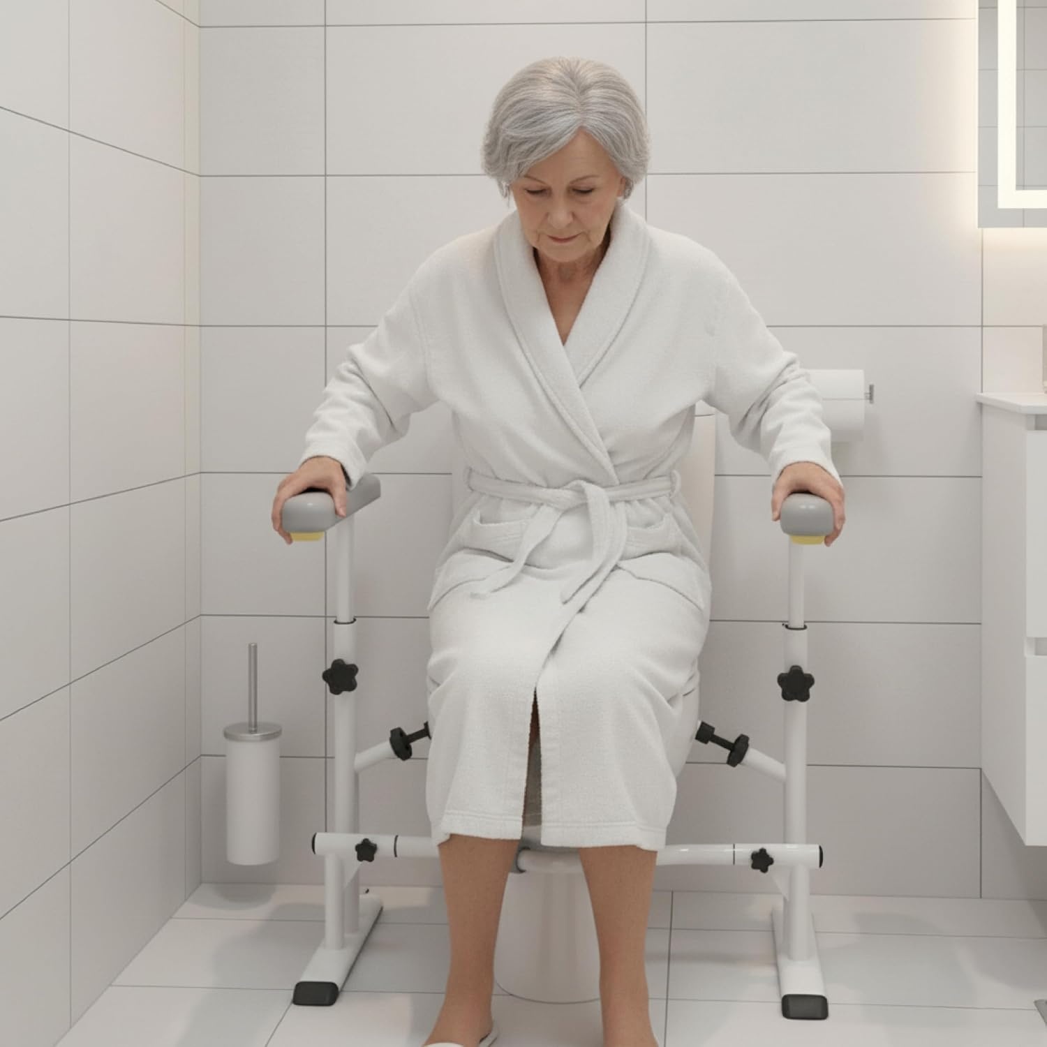 Verstelbare Toiletbeugel voor Ouderen & Gehandicapten - 35% Korting