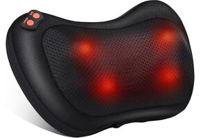Elektrisch Shiatsu Massagekussen Nek/Rug/Schouders - 53% Korting