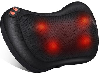 Brelley Nek & Rugmassageapparaat met Warmte - 33% Korting