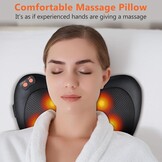 Brelley Nek & Rugmassageapparaat met Warmte - 33% Korting