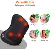 Brelley Nek & Rugmassageapparaat met Warmte - 33% Korting
