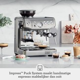 Sage Barista Express Impress Espressomachine - RVS - 35% Korting