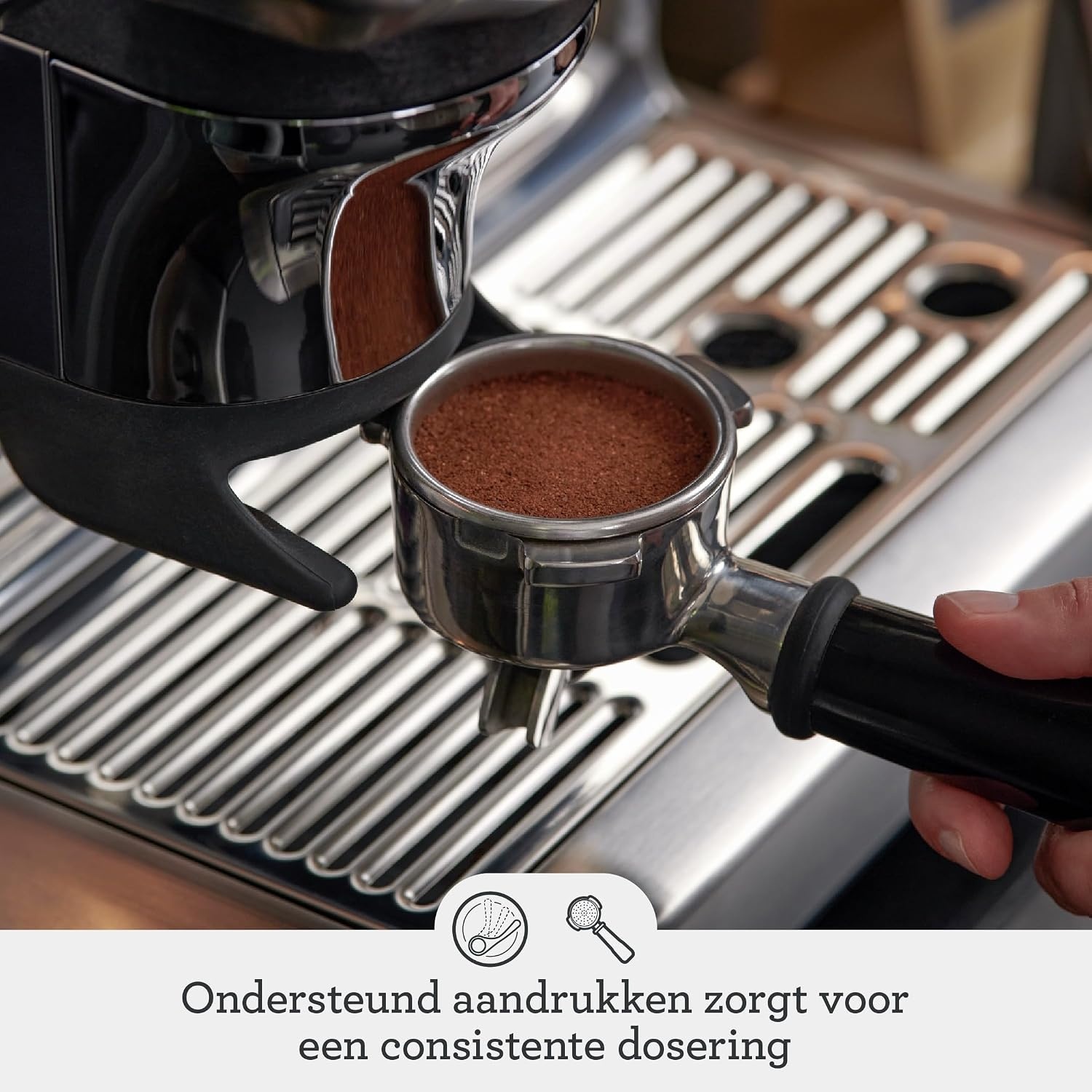 Sage Barista Express Impress Espressomachine - RVS - 35% Korting