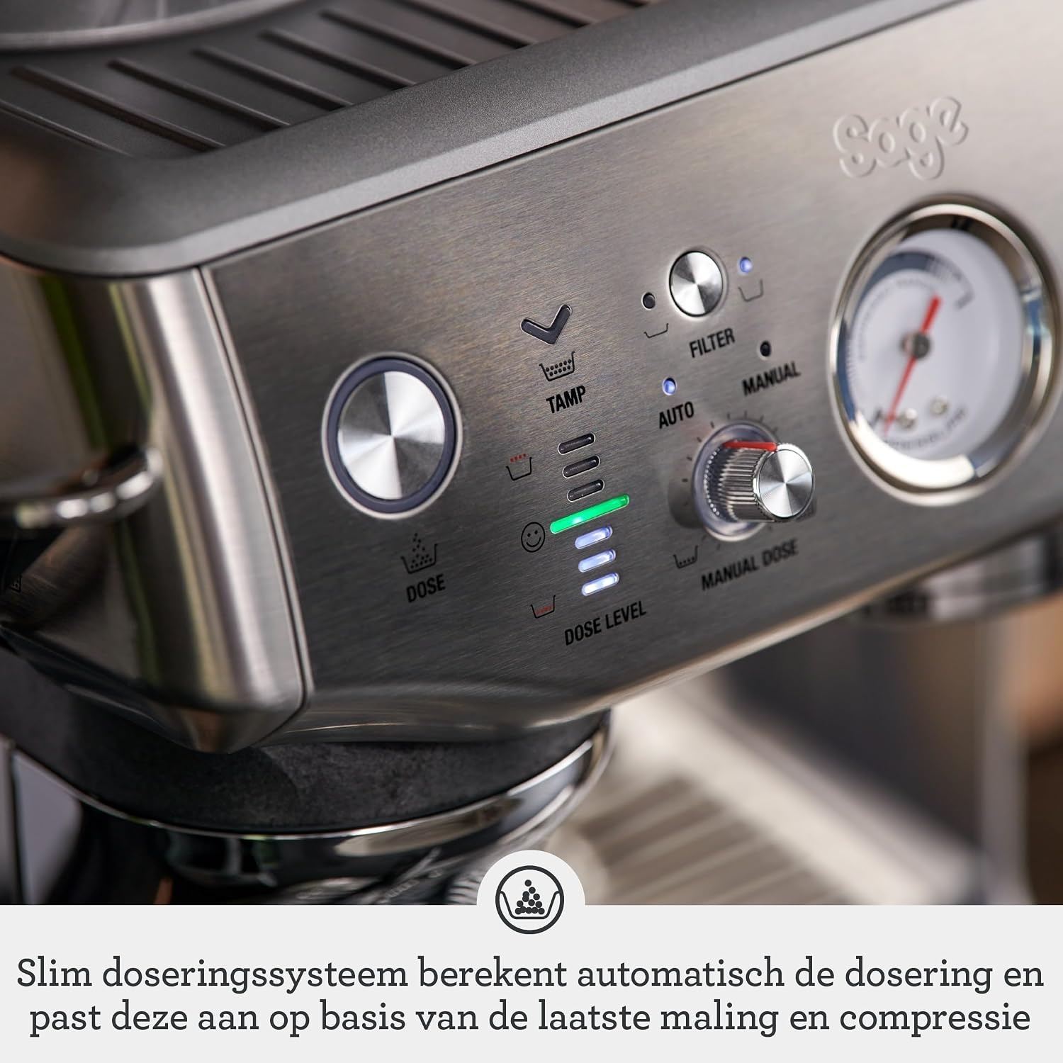 Sage Barista Express Impress Espressomachine - RVS - 35% Korting