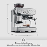 Sage Barista Express Impress Espressomachine - RVS - 35% Korting