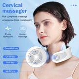 Slim Nekmassage Apparaat met Warmtetherapie - 33% Korting!