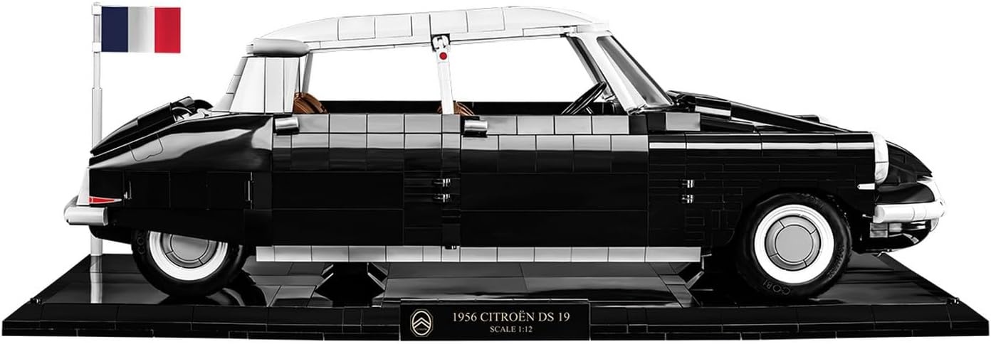 COBI Bouwset Citroën DS 19 (1956) - 2467 Delen, Zwart - 59% Korting!