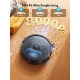 Airzeen Robotstofzuiger Q10 Pro - Zwart - 35% Korting