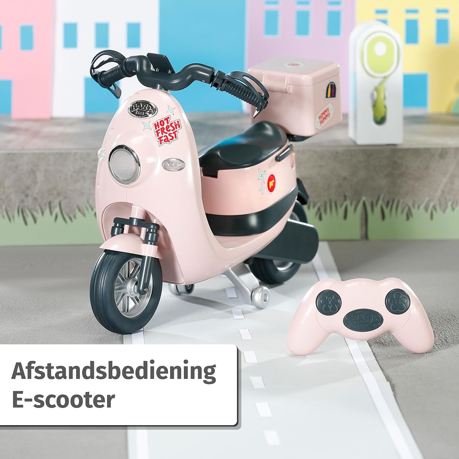 Elektrische Step BABY born met Afstandsbediening & Accessoires - 34% Korting