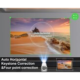 Draagbare Mini Beamer 1080P/4K, Android 11, WiFi 6, 34% Korting