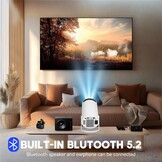 Draagbare 4K Game Projector met 2 Joysticks - 35% Korting