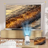 Draagbare 4K Game Projector met 2 Joysticks - 35% Korting
