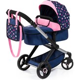Poppenwagen XEO Combi Bordeaux met 34% Korting - Vanaf 3 Jaar