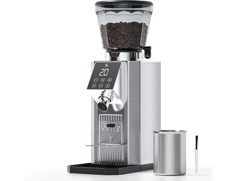Elektrische Koffiemolen met 45 standen & RVS - 34% Korting!