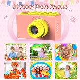Mini Kinder Camera Waterdicht Roze - 33% Korting