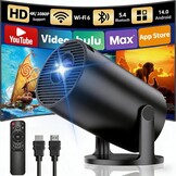 Draagbare Beamer Full HD 1080P Android TV met Wi-Fi 6 & Bluetooth 5.4 - 34% Korting