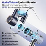 Steelstofzuiger met Kabel, 6-in-1, 23Kpa, Hemelsblauw, 34% Korting