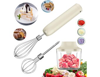 Elektrische Handmixer 3-in-1 Draadloos (33% Korting)