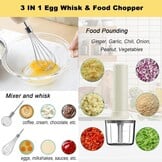 Elektrische Handmixer 3-in-1 Draadloos (33% Korting)