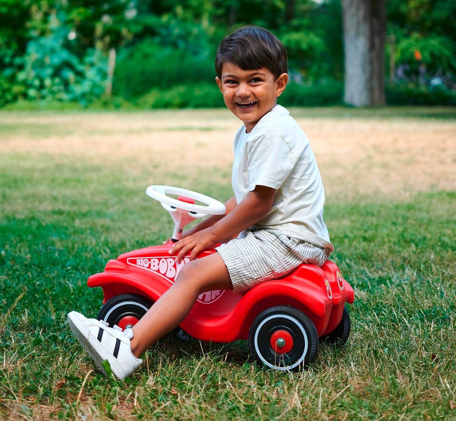 Loopauto Rood BIG Bobby Car (1-7 jaar) - 34% Korting
