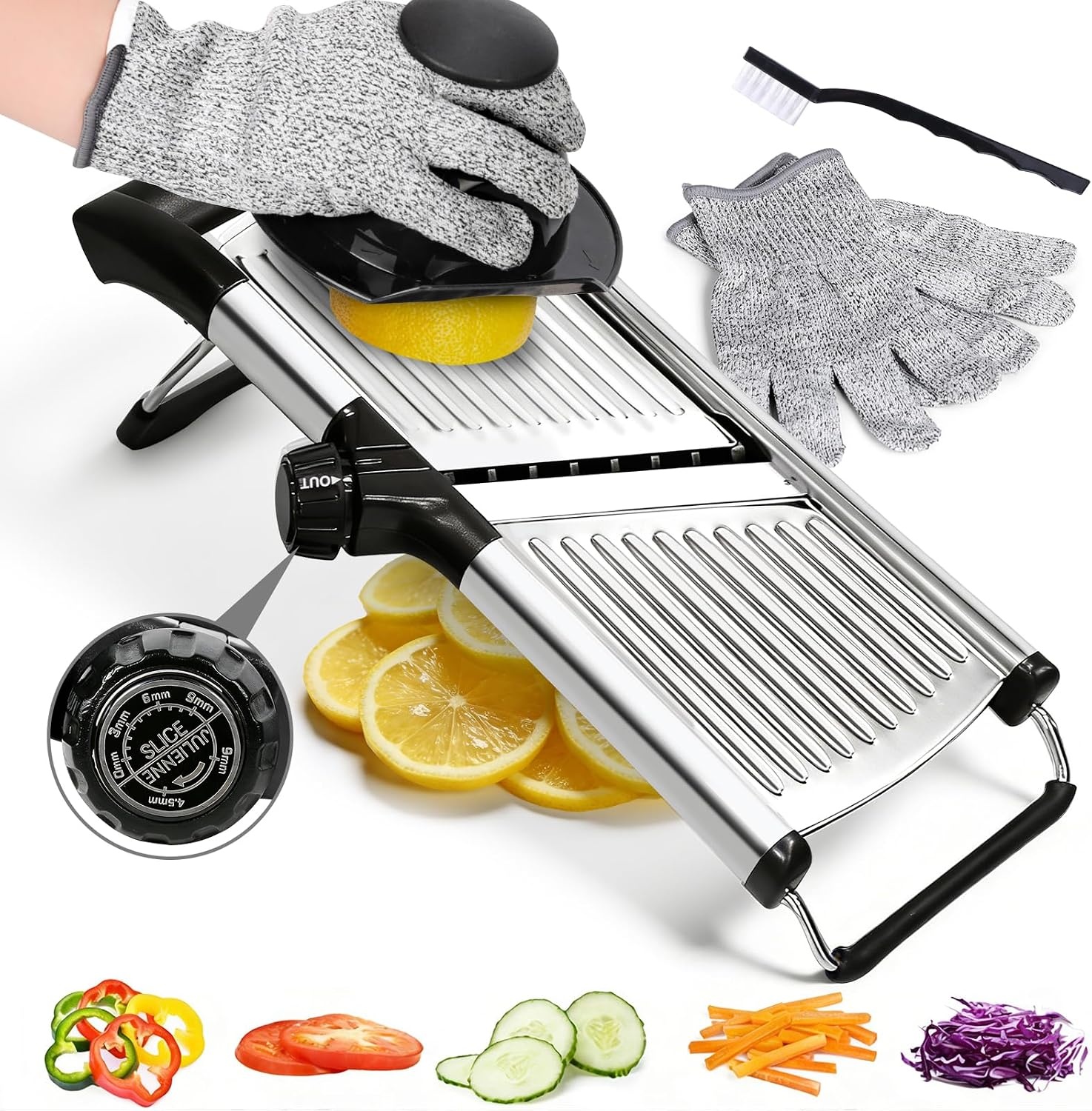 Keuken Mandoline Groentesnijder RVS - 33% Korting