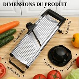 Keuken Mandoline Groentesnijder RVS - 33% Korting