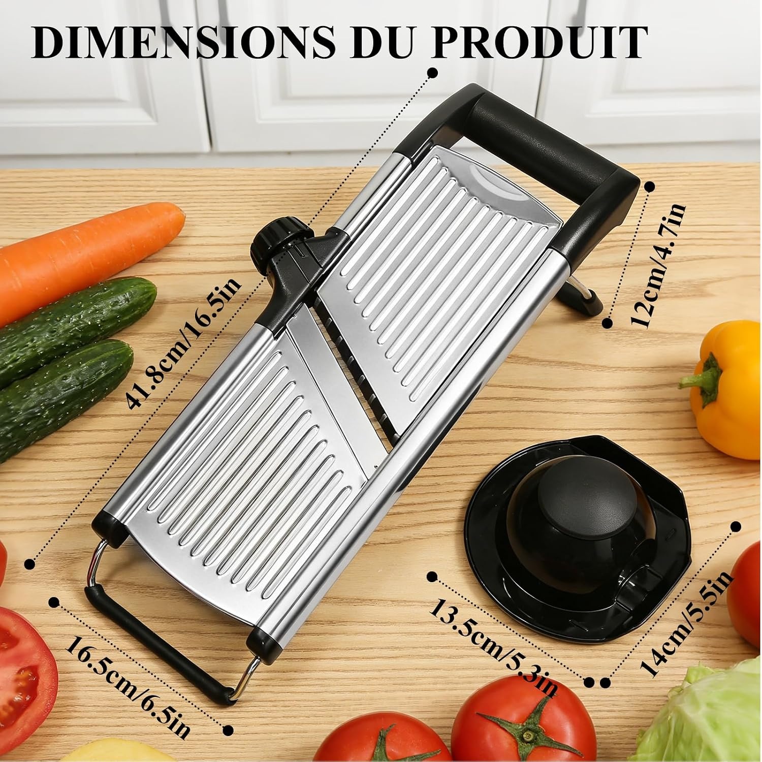 Keuken Mandoline Groentesnijder RVS - 33% Korting