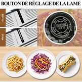 Keuken Mandoline Groentesnijder RVS - 33% Korting