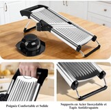 Keuken Mandoline Groentesnijder RVS - 33% Korting