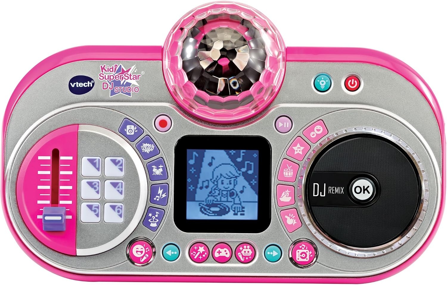 Karaokeset DJ Studio Kidi Super Star Roze - 34% Korting
