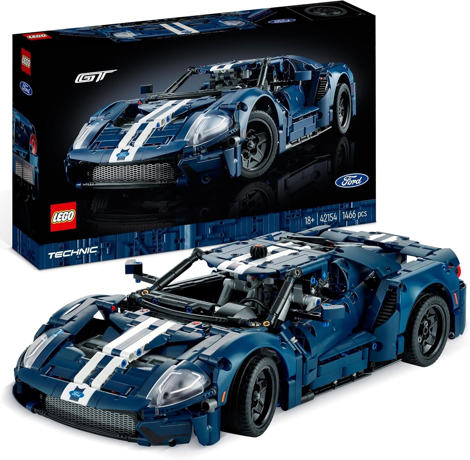 LEGO Technic Ford GT 2022 Bouwpakket 1:12 - 59% Korting