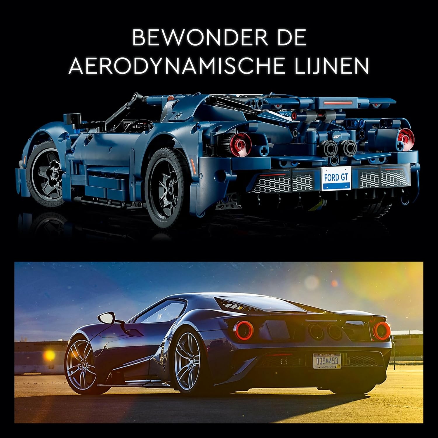 LEGO Technic Ford GT 2022 Bouwpakket 1:12 - 59% Korting
