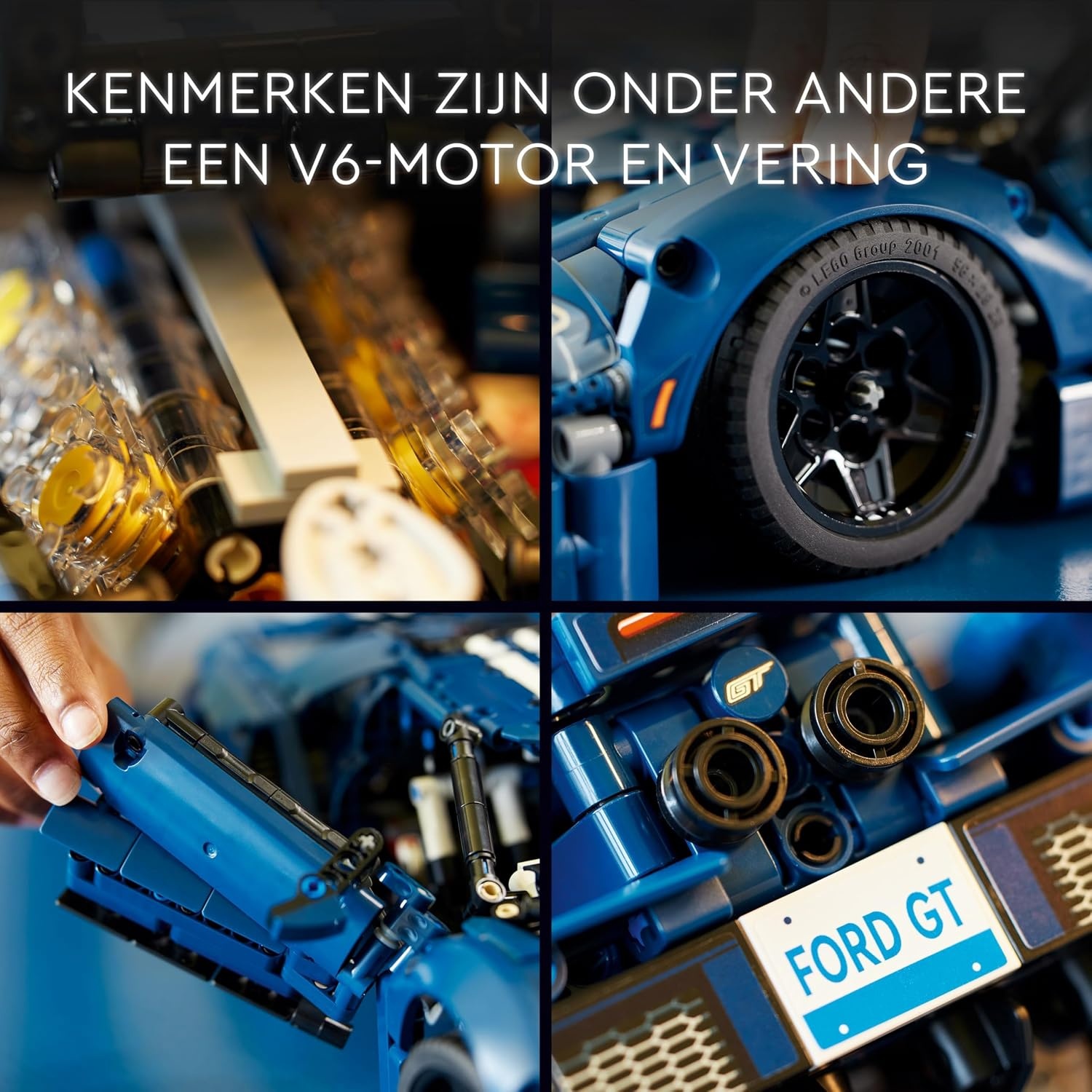 LEGO Technic Ford GT 2022 Bouwpakket 1:12 - 59% Korting
