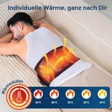 Draadloze Warmtegordel Rug met Massage - 34% Korting