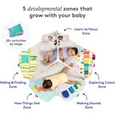 Speelgym & Mat voor baby's, 5 Ontwikkelzones, Houten Boog, 35% Korting