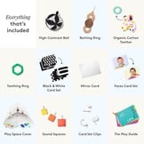 Speelgym & Mat voor baby's, 5 Ontwikkelzones, Houten Boog, 35% Korting