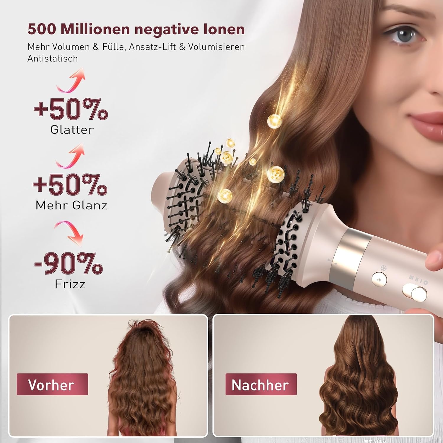 Airstyler 6-in-1 Multistyler met Korting - Krultang Föhn Stijltang