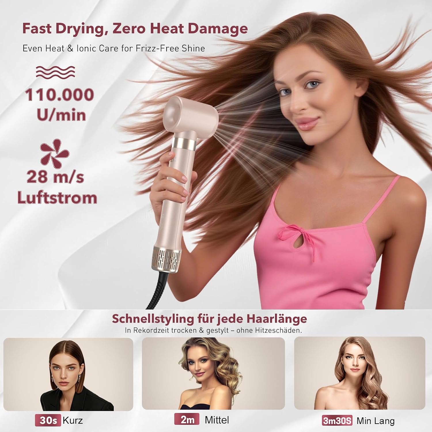 Airstyler 6-in-1 | 34% Korting | Krultang & Föhn met Ionen