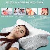 Orthopedisch Nekkussen Traagschuim Ergonomisch Ademend - 34% Korting