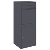 Pakketbox Antraciet Staal 41x38x103 cm - 35% Korting