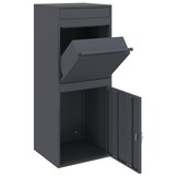 Pakketbox Antraciet Staal 41x38x103 cm - 35% Korting