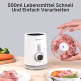 SIMPLUS 3-in-1 Keukenmachine Wit - Blender, Hakker & Molen - 34% Korting!
