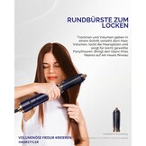 UKLISS 6-in-1 Haarstyler en Föhnset met Automatische Krultang - Blauw