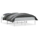 VidaXL Bedframe Metaal Wit 140x190 cm - 34% Korting!