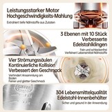 8-in-1 Plantaardige Melkmachine Wit - Maak Zelf Notenmelk en Meer! Nu 34% Korting!