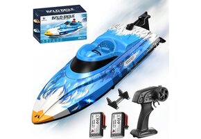 RC Boot 25 km/u Blauw - 40% Korting