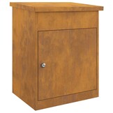VidaXL Pakketbox Roestig Cortenstaal 44x35x59 cm - 34% Korting